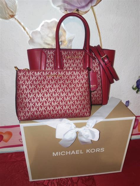 michael kors tasche rot ebay